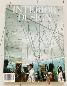 INTERIOR DESIGN / APRIL 2005 vol.76 hooked on fashion 洋雑誌　インテリア