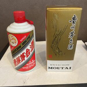 貴州茅台酒 マオタイ酒 天女 ラベル 空瓶扱い　総重量596g