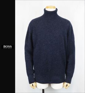 ■■＜美品＞ヒューゴボス＜HUGO BOSS・FINEST ITALIAN YARN・WOOL Alpaca＞turtle Neck セーター＜中厚手：XL＞■■