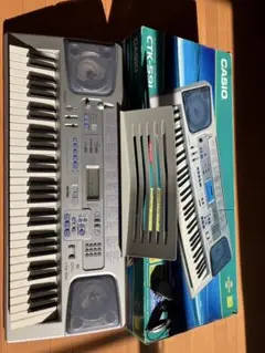 CASIO CTK-591 シルバー 61鍵キーボード