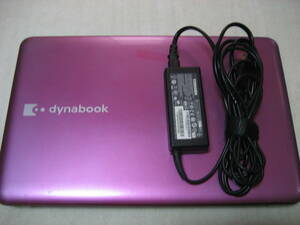 TOSHIBA dynabook T552／36HR （型番：PT55236HBMR）中古・故障品　※ジャンク品／東芝 Satelite L850 Series