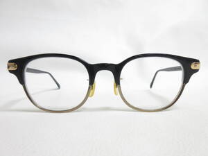 13934◆EYEVAN7285 アイヴァン7285 308 ｃ.100/101 47□22-140 度付きレンズ メガネ/眼鏡 MADE IN JAPAN 中古 USED