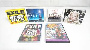 【コレクション】EXILE エグザイル CD DVD おまとめ6点セット/BEST HITS/願いの塔/愛すべき未来へ/JAPAN/MUSIC VIDEO BEST/6-RMX98