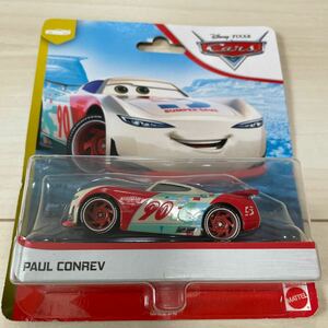 マテル カーズ ポール コンレブ MATTEL CARS PAUL CONREV 次世代レーサー 90 バンパーセーブ ミニカー キャラクターカー