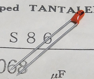 ニチコン S86 タンタルコンデンサ(35V/0.068μF)[10個組][KN41]