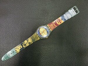 スウォッチ swatch Swatch Very Popular Classic HELMET BILLY SHAKE & STIR AG1997 管理No.41413