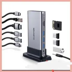 LENTION 11in1 縦置き USB C ドッキングステーショ