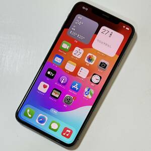 SIMフリー iPhone Xs Max スペースグレイ 64GB MT502ZP/A バッテリー最大容量84% アクティベーションロック解除済