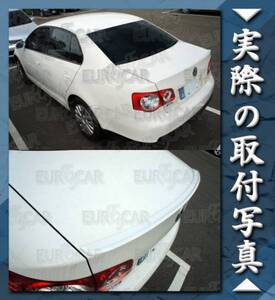 【EXTREME SPOILER】 NEW! VW ジェッタ MK5 リアトランクスポイラー 塗装 PVC 2006-2010