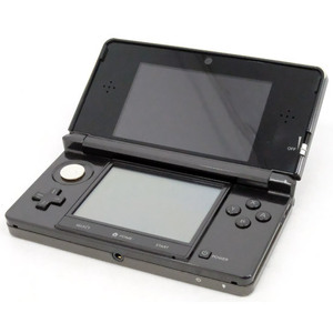 【中古】任天堂 ニンテンドー3DS コスモブラック CTR-S-KAAA スティックゴムなし [管理:1350011900]