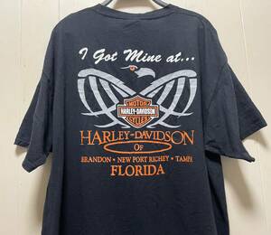 HARLEY-DAVIDSON ハーレーダビッドソン TシャツXL 古着 バイカー