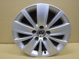 【岩手 盛岡発】中古 純正 ホイール VW シャラン DBA-7NCTH 16インチ 16ｘ6.5J 5H 112mm +33 1本 傷有 ②