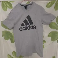 adidas 　グレー Tシャツ