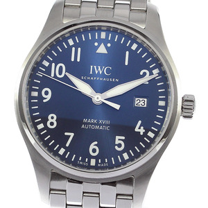 IWC IWC SCHAFFHAUSEN IW327014 マークXVIII プティプランス デイト 自動巻き メンズ 良品 保証書付き_795096