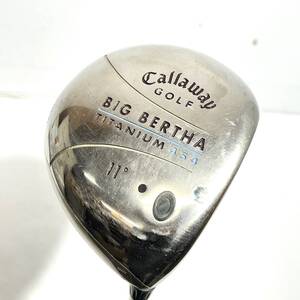 (志木)Callaway/キャロウェイ BIG BERTHA TITANIUM 454 11° ゴルフ GOLF ドライバー USA オリジナルカーボン Big Bertha Gems 55W (o)