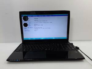 FUJITSU LIFEBOOK AH45/R Core i3 4世代 BIOS確認ノートパソコンジャンク(162427