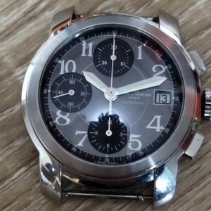 中古品 BAUME ＆ MERCIER ボームアンドメルシエ ケープランド クロノグラフ 自動巻き ケース径38.5mm