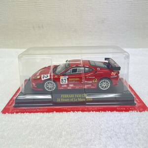 新品未開封アシェット フェラーリコレクションFerrari F430 GTC 24 Hours of LE MAOS 2008 43スケール ミニカー 