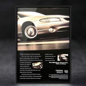 USA 当時物 ポンティアック ワイドトラック グランプリ GPT 広告 / PONTIAC WIDE track Grand Prix カタログ 中古 旧車 車 マフラーグッズ