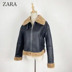 ♪美品♪ ZARA ボンバージャケット レザー