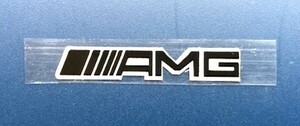 数量限定セール品　 ///AMG 　　黒系ロゴ　ミニステッカー