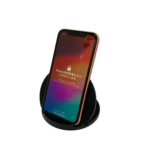 1円スタート【ジャンク品】Apple / iPhone XR / 128GB / Coral / BT 100% / 利用制限:〇 / 1016341 ◆東京発送