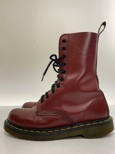 Dr.Martens◆レースアップブーツ/UK4/RED/10092