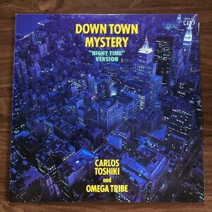 見本盤 カルロストシキ & オメガトライブ ダウンタウン ミステリー Down Town Mystery NIGHT TIME VERSION CALROS TOSHIKI and OMEGATRIBE