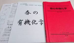 駿台　犬塚壮志先生　春期　春の有機化学　テキスト・講義プリント類　鉄緑会　河合塾　東進　Z会 SEG