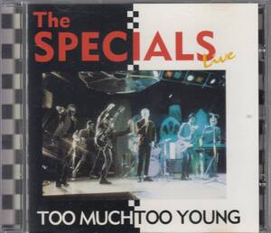 輸 The Specials Live Too Much Too Young◆規格番号■PLSCD-796◆送料無料■即決●交渉有