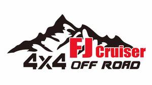 FJクルーザー 4ＷＤ オフロード クロカン ステッカー33