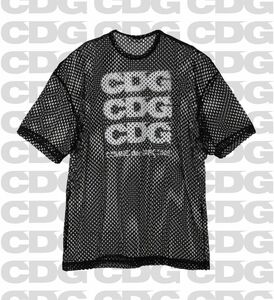 【S（L）】CDG OVERSIZED MESH Tシャツ｜コムデギャルソン,COMME des GARCONS,メッシュ,オーバーサイズ,comoli,play,山口一郎,NF,fragment,