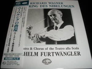 廃盤 13 SACD 日本語対訳付 フルトヴェングラー ワーグナー ニーベルングの指環 スカラ座 1950 新リマスター DSD Wagner Ring Furtwangler