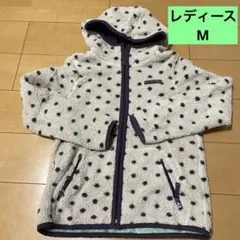 値下げ‼️ドット柄モコモコパーカー★オーセンティック