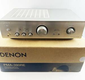 １円～　DENON デノン プリメインアンプ PMA-390RE 2015年製/インテグレイテッドアンプ オーディオ 音響機器