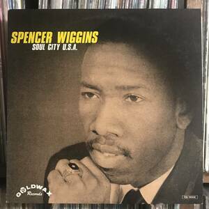Spencer Wiggins / Soul City U.S.A. LP スペンサー・ウィギンス　唯一のLP サザンソウル　GOLDWAX