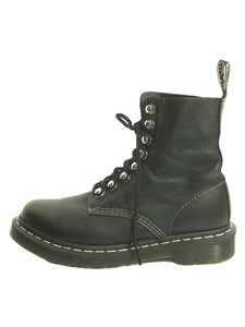 Dr.Martens◆ブーツ/UK6/BLK/レザー/1460PASCAL HDW/若干キズ有