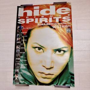 hide A⑨ 告知 ポスター 3枚セット TRIBUTE SPIRITS・迷彩服・ ポスターカレンダー グッズ X JAPAN