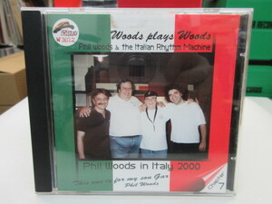 青2｜CD★★PHIL WOODS（フィル・ウッズ）｜「WOODS PLAYS WOODS-PHIL WOODS IN ITALY 2000 CHAPTER7」