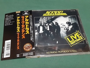 ALCATRAZZ　アルカトラス◆『ライヴ・センテンス』日本盤CDユーズド品