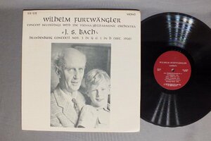 ●米LP FURTWANGLER - WIENNA PHILHARMONIC ORCHESTRA/BACH - BRANDENBURG CONCERTI NO.3 NO.5●