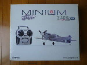 希少・新品・未使用／ミニューム　ワーバード　スピットファイヤー　プレーンセット　1箱／京商 KYOSHO MINIUM WARBIRD SPITFIRE