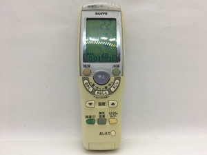 SANYO　エアコンリモコン　RCS-ER1　中古品A-6477