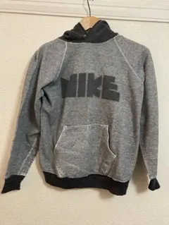 【激レア】 NIKE ゴツナイキ 古着 グレー パーカー スウェット 染み込み