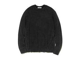 美品/¥22,800/NONNATIVE TROOPER SWEATER COTTON NN-K3701 BLACK / ノンネイティブ コットン ニット