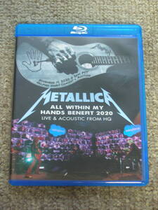 ☆ブルーレイディスク☆メタリカ『METALLICA ALL WITHIN MY HANDS BENEFIT 2020 LIVE & ACOUSTIC FROM HQ』☆送料185円～☆Blu-ray Disc☆