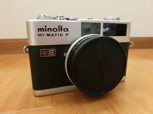 中古品 保管品 動作未確認 ミノルタ MINOLTA HI-MATIC F カメラ/激安1円スタート