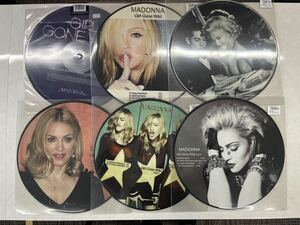 【新品】MADONNAマドンナ　Girl Gone Wild ヨーロッパ盤　12inch Picture Disc 限定ピクチャー　レコード　6枚セット　