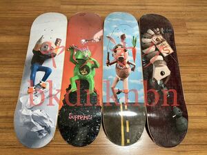 フルセット 【新品 Supreme Mike Hill Skateboard】 regretter brains runner snake trap スケボー deck デッキ 板 damien hirst box logo