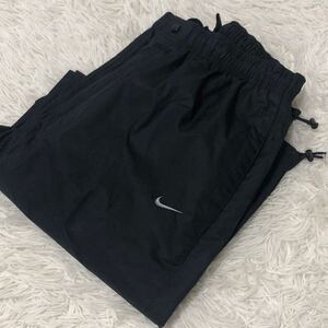 【銀タグ・Lサイズ】Nike ナイキ パンツ ボトムス 防寒 黒 ブラック ワンポイント ロゴ メンズ CLIMA FIT 耐水マイクロ クライマフィット